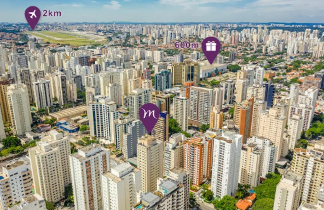 Apartamento Em Moema - Flat Executivo Prox Ao Aeroporto E Shopping Ibirapuera